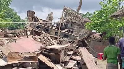 ৭০ হাত মাটির নিচে মিলল ৩৩ বছর আগে ডুবে যাওয়া জাহাজ